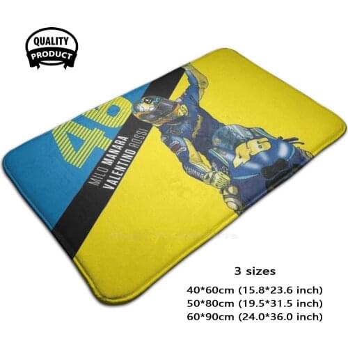 Vl R0Ssi 3D Soft Non-Slip Mat Rug Carpet Cushion Carbon Logo Ferari Luxury Car Logo Factory Vials Japan Track Motorcycle