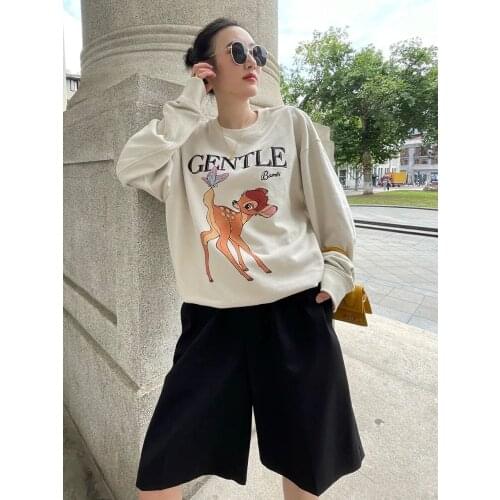 Women Casual Streetwear Sweatshirt 2021 New Oversized Autumn Long Sleeve Pullovers Hoodies 90s Harajuku Riverdale Girl Fashion