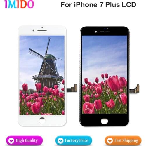 20PCS LCD For iPhone 7 Plus Display Touch Screen Digitizer Assembly No Dead Pixel Complete Replacement Grade AAA For iPhone 7P