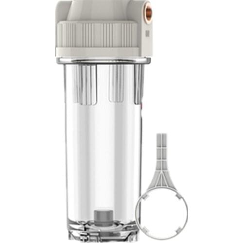 10 inch 1/2 copper interface pre filter wrenches water filter housing the aquarium Aquaristics kitchen water purifier parts