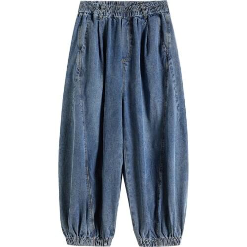 2021 New Vintage Jeans Woman Long Trousers Cowboy Female Loose Streetwear jeans for women jeans for women womens jeans Cotton