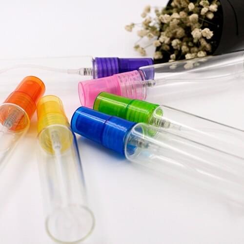 30ml 10pcs high-grade perfume glass spray bottle Portable mini perfumes spary bottles cosmetic tube vials packaging container