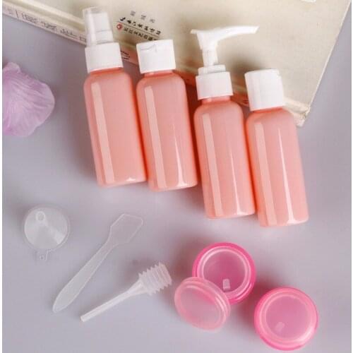 50ML Plastic Foaming Bottle Soap Mousses Liquid Dispenser empty Shampoo Lotion Bottling Foam refillable Bottles 9PCS