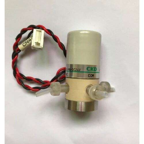 Fast shipping Free shipping Japan CKD biological liquid three-way solenoid valve MYG1-M6-DC24V