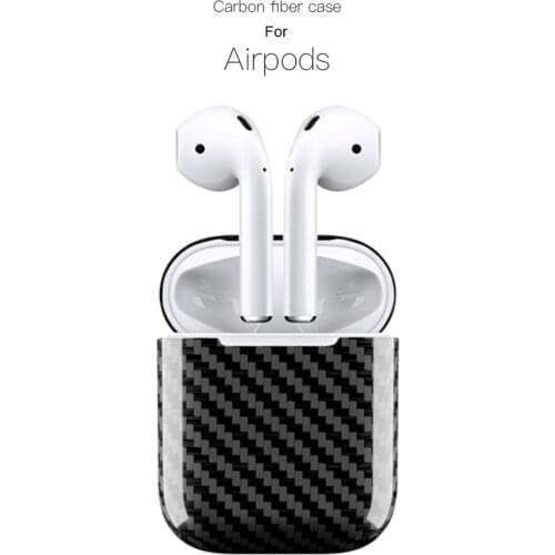 Voor AirPods Pro Case Real Carbon Fiber Slanke Licht Shockproof Stofvrije Opslag Case Voor AirPods Case Airpods 2 Cover