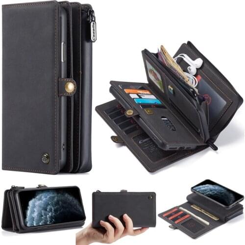 For iphone 7 8 SE 2020 Case Plus Flip Leather Wallet Cover Phone Bag For iphone X Xs XR 11 Pro Max Case