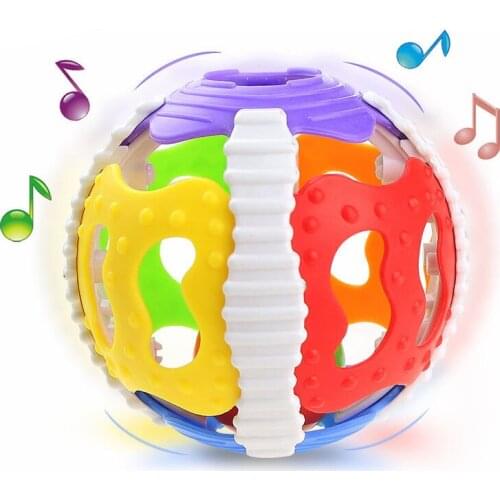 Baby Rattle Toys Cute Fun Loud Gym Jingle Ball Rattling Bell Crawling Balls High Quality Kids Children Develop Toy