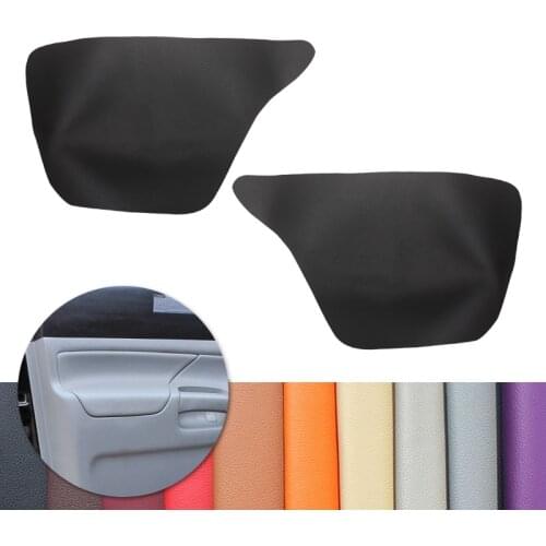 For Toyota Tacoma 2005 2006 2007 2008 2009 2010 - 2015 2pcs Car Leather Front Door Armrest Panel Cover Interior Sticker Decor