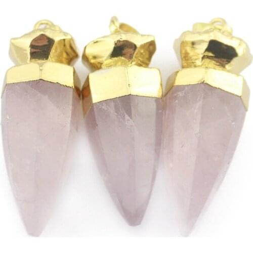 Druzy Trendy fashion Natural Stone necklace Onyx jewelry pink Crystal with Vintage stone Golden Stone Free Shipping