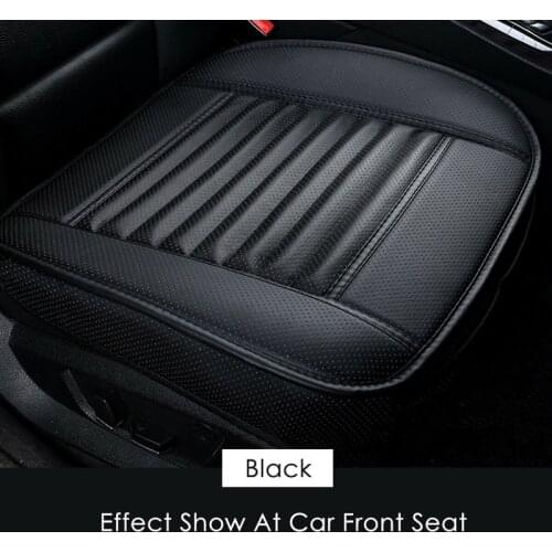 KBKMCY PU Leather Car Seat Cover Cushion for Hyundai creta ix25 tucson ix35 santafe