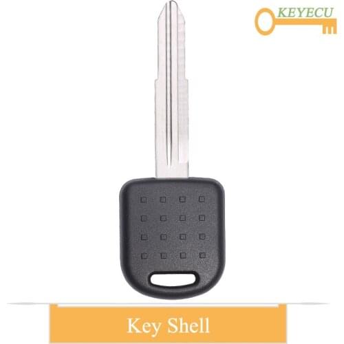 KEYECU Transponder Ignition Car Key Shell Case for Suzuki Vitara Grand Vitara Alto Swift Baleno 1996-2002, Fob Right Blade