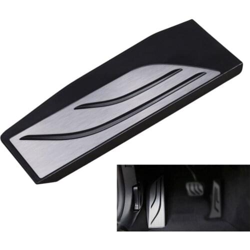 Left Steel Foot Rest Dead Pedal Pad Cover For BMW F30 F34 F87 F80 F83/ F20/ F36