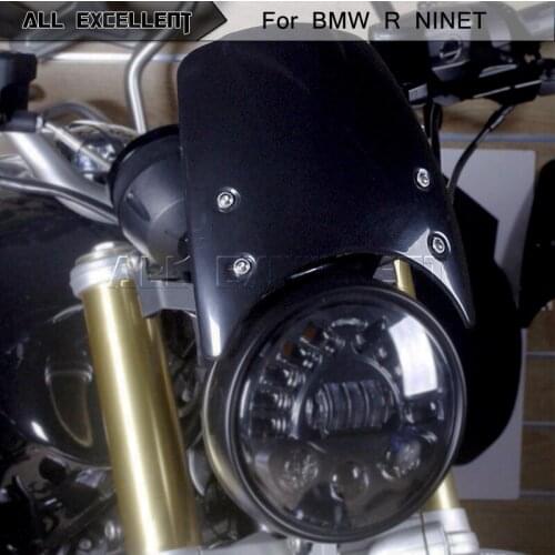Motorcycle Headlight Fairing RNINET Windscreen Windshield Shield Screen Protector ForBMW R Nine T R9T 2014-2017 2015 2016