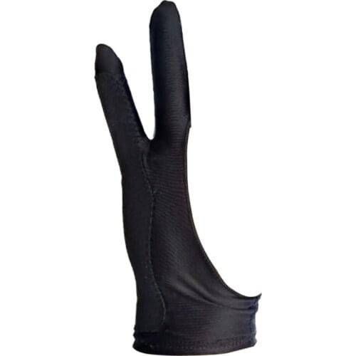 Professional Artist Drawing Glove for Huion Graphic Tablet Drawing Two Finger Anti-fouling Glove New Fashion