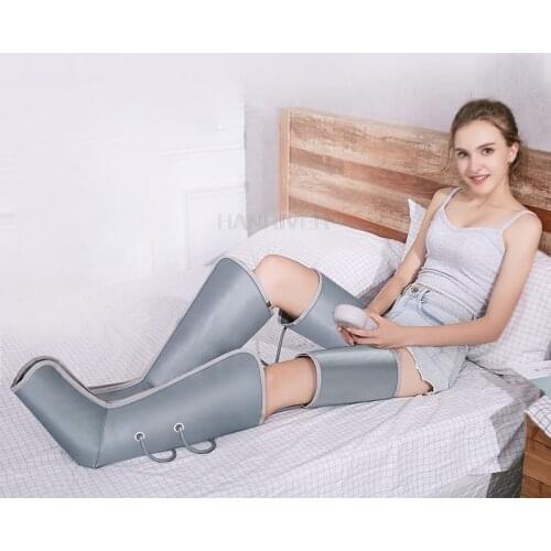 Old man pneumatic leg massager kneading massage foot massage instrument dynamic air wave pressure gauge