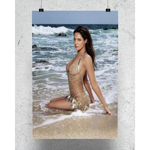 R0083 Kelly Brook Star Sexy Beautiful Girl Model Wall Sticker Silk Poster Art Home Decoration