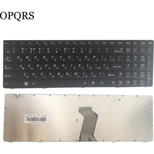 Russian Keyboard for Lenovo G580 Z580 Z580A G585 Z585 RU BLACK FRAME Laptop Keyboard