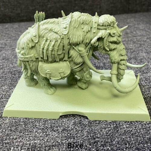 Green Free Folk War Mammoths Beast Monster Miniatures Song of Ice Board Game Role Playing Model Toys