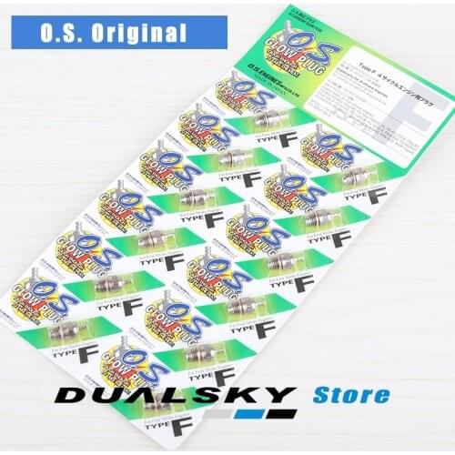 1pcs 100% Original OS F OSF O.S. F Glow Plug For Four Stroke Nitro Engines