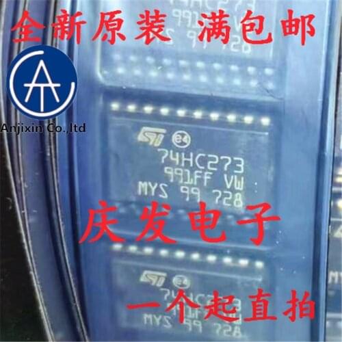 10pcs 100% new and orginal in stock 74 hc273 hc273d SOP 74-20 7.2 MM wide type D flip-flop