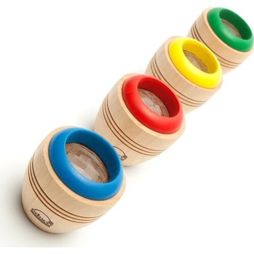 2 Pieces Magic Kaleidoscope Educational Wooden Toys for Kids Prism to Observe the Colorful World Children Gifts