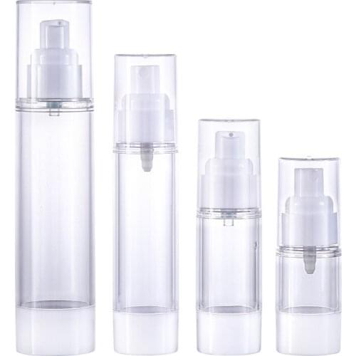 3pcs Vacuum Empty Refillable Bottles Plastic Spray Bottle AS Pressed Lotion Container Perfume Toner Cosmetic Jar Packing