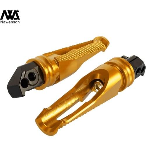 For Honda CB1000R 2008-2018 Aluminum Motorcycle Footpegs, Rear Passenger Pegs for CBR600RR 2003-2016 for CBR1000RR 2004-2016