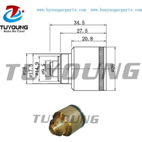 Auto a/c pump control valve fit for-Ford Scroll-Jaguar S-Type XS4H-DE-19D629 10-160-01005 4021544 XR82897 AJ812568 XW4Z19703AA