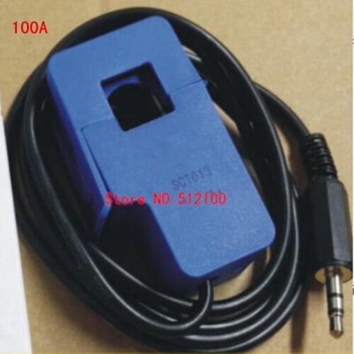 Free shipping 10pcs SCT013 100A 50mA SCT-013-000 Non-invasive AC current sensor Split Core Current Transformer