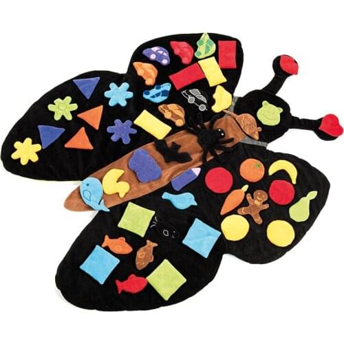Baby early learning educational toys big soft butterfly