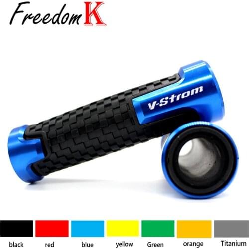 Or SUZUKI DL650 DL1000 V-Strom DL 650 1000 VSTROM Motorcycle Accessories 7/8'' 22MM CNC Handlebar Grips Handle Grip Handle bar