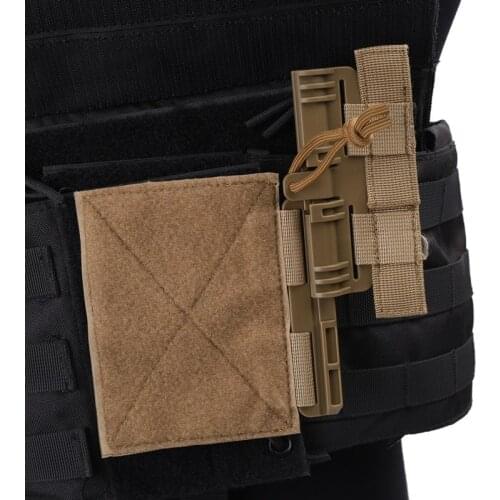 Vest Quick Release Buckle Set, Molle Quick Disconnect Side Entry Conversion with Hook Loop Fastener for Plate Carrier Outdoor Hu