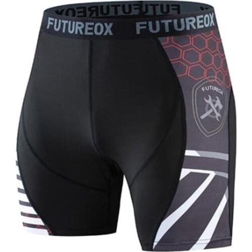 Compression Shorts Men Bodybuilding Tights Short Men Gyms Shorts Male Muscle Alive Elastic Running Shorts