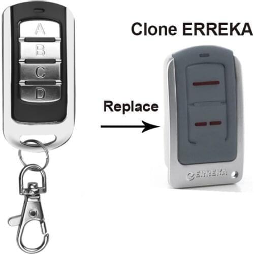 ERREKA IRRIS ROLLER SOL VEGA Remote Control Duplicator 433.92MHz 868MHz ERREKA garage remote Rolling code