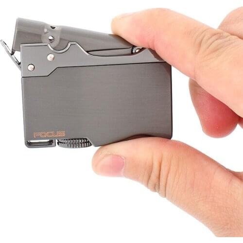 Cannon Modeling Butane Jet Lighter Torch Turbo Lighter Fire Windproof Portable Spray Gun Metal Pipe Cigar Lighter 1300 C No Gas