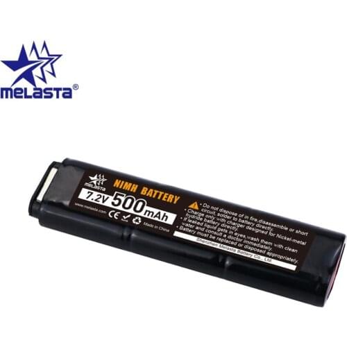 2/3N 6S 7.2V 500mAh Ni-MH Battery for CYMA Airsoft AEP CM030 CM121 CM122 CM123 CM125 CM126 CM127 Marui 18C P8 AEG M81 M84,& TM
