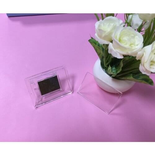 Transparent acrylic magnetic frame double-sided glass frame simple magnetic 3-inch frame creative frame