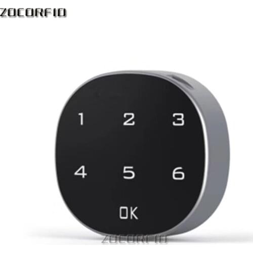 Touch Screen Digital Smart Electronic Password Lock Security Lock Wood Cabinet Keypad Drawer Office Digital Electronic Lock