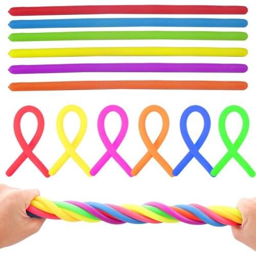 New Fidget Anti Stress Toy Twist Adult Decompression Child Deformation Rope Perfect for Kids to Play Toys Year