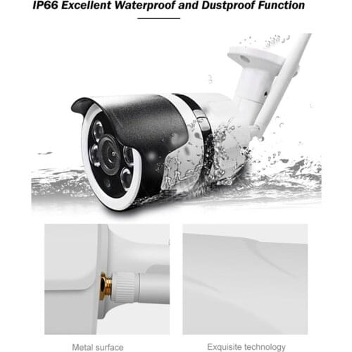 2MP 1080P Yoosee Outdoor Water-proof IP Bullet Camera Two Way Intercom WIFI Baby Monitor Home Security Alarm CCTV Camera