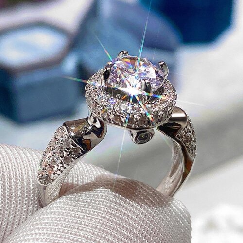 VAGZEB Women's Silver Rings