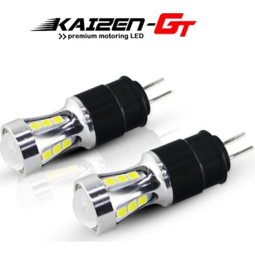 High Power Error Free Hp24w 3030-SMD Xenon White LED Bulbs G4 Car Daytime Running Light DRL For Citroen C5 Peugeot 3008 Canbus