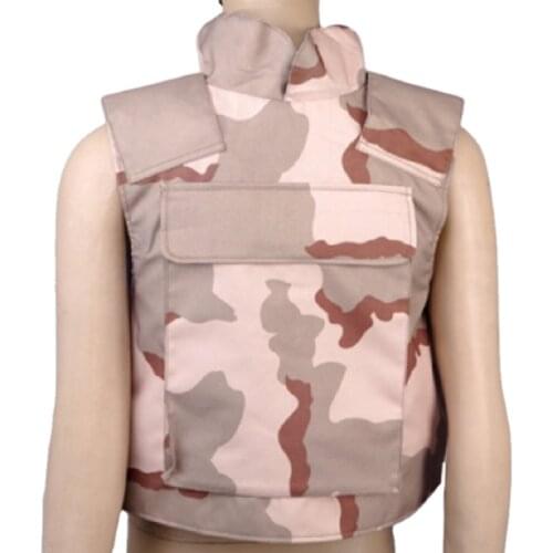 High quality soft military tactical camouflage body armor bulletproof vest