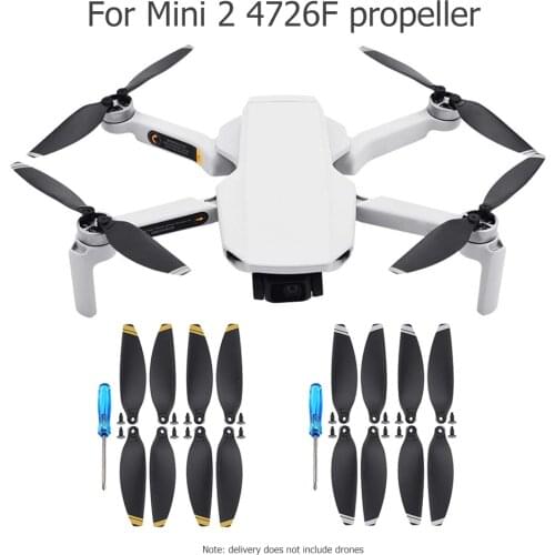 8pcs Replacement Propeller for DJI Mavic Mini 2 Drone Light Weight Props Blade Wing Fans Accessory Spare Parts Screw Kits
