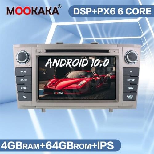 Android 10.0 4GB 64GB Car DVD Player GPS Navigation for Toyota Avensis T27 2009-2015 Auto Multimedia Radio Stereo Head Unit DSP