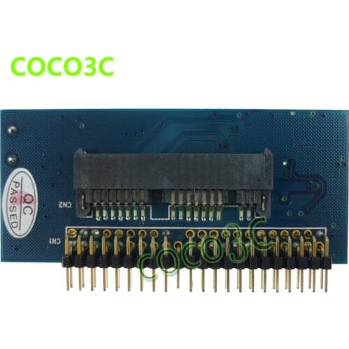 Free shipping 1.8" sata to 2.5" ide converter 44pin male IDE port to Micro SATA adapter card
