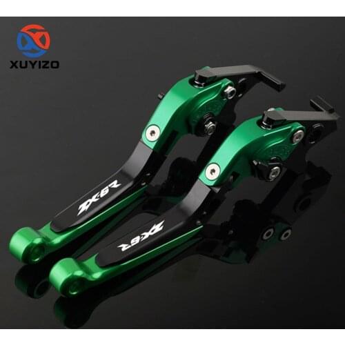 CK CATTLE KING CNC Motorcycle Brake Levers adjustable Folding extensible Clutch For Kawasaki Ninja ZX6R 636 2007 2008 - 2016