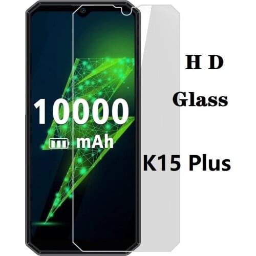 For Oukitel K15 Plus Tempered Glass Explosion-Proof Phone Screen Protector Film For Oukite K10 Mobile Phone