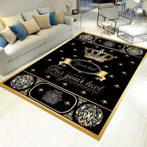 European Trend Brand Carpets for Living Room Bedroom Area Rugs Nordic Parlor Non-Slip Mat Morocco Ethnic Retro Home Large Carpet