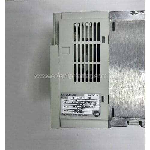 FR-E540-1.5K-EC Mitsubishi Inverter For Kba Offset Spare Parts
